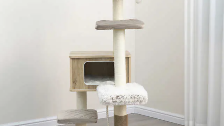 cat furniture Costco: Catry Kasio 55-inch cat tree